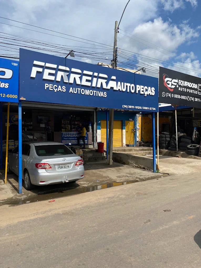 Fachada da Ferreira Peças Automotivas